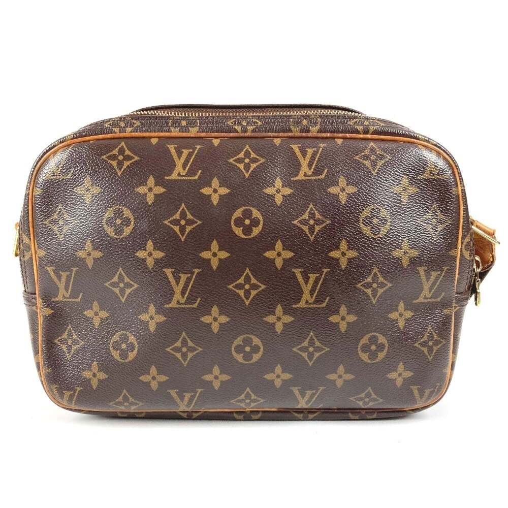 LOUIS VUITTON Brown Monogram Canvas Shoulder Bag - Picture 10 of 16